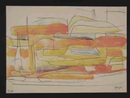 石版画 Messagier - Sans titre