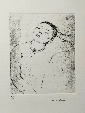 蚀刻版画 Messina - Autobiografia