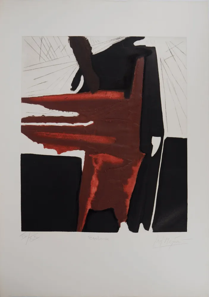 版画 Meyer - La dernière goutte