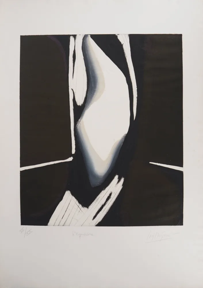 版画 Meyer - L'équilibre