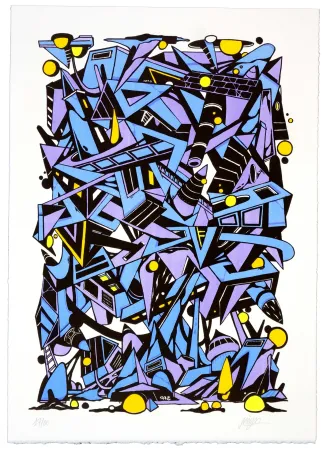 石版画 Meyso - Sans titre