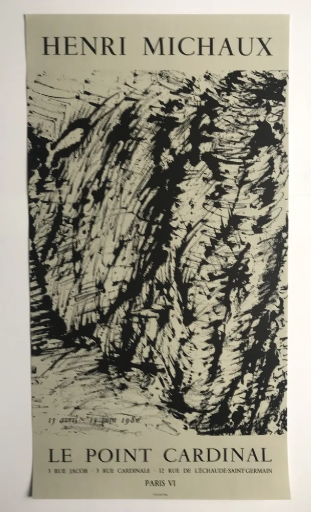 海报 Michaux - Le Point Cardinal