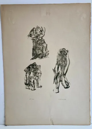 石版画 Michaux - Lithographie signée et numérotée