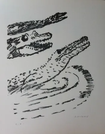 石版画 Michaux - Par la voie des rythmes 153