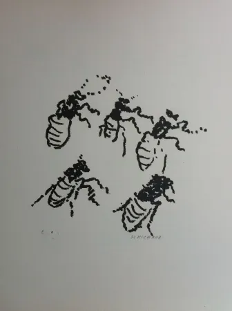 石版画 Michaux - Par la voie des rythmes 161