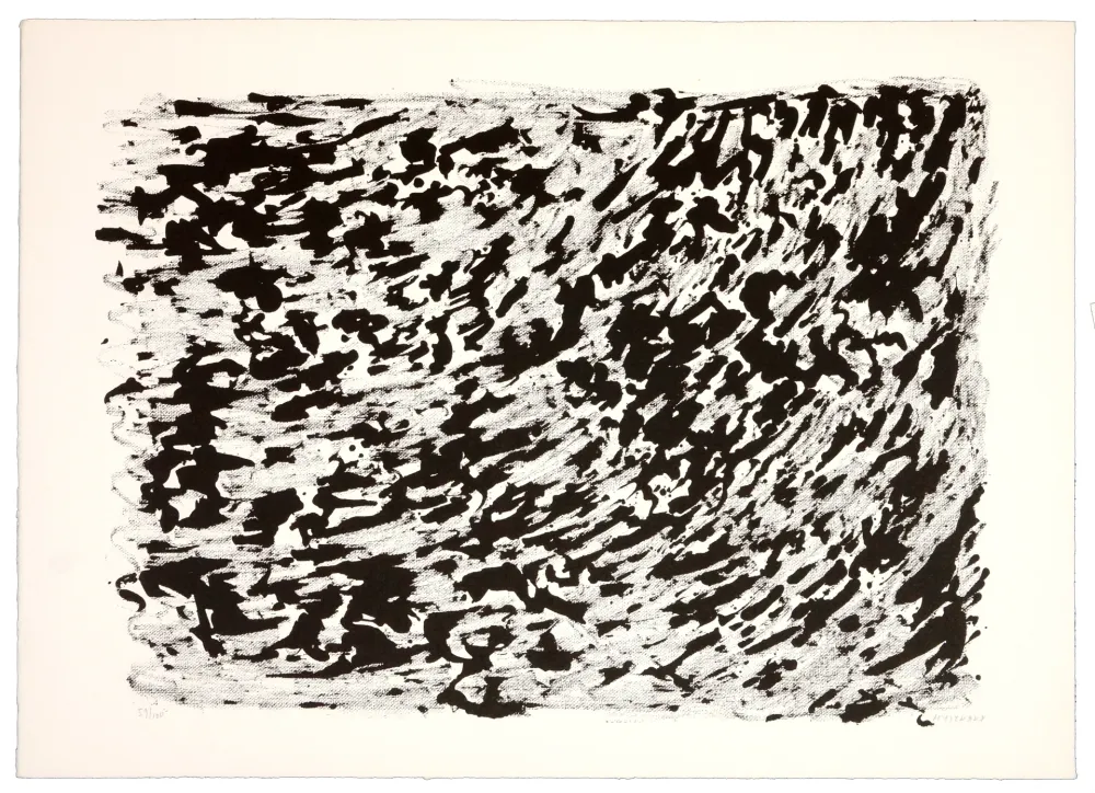 石版画 Michaux - Pour Jorn