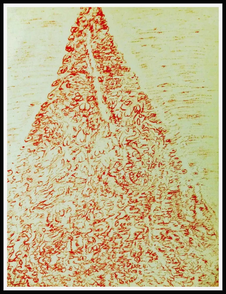 石版画 Michaux - ZINCOGRAPHIE