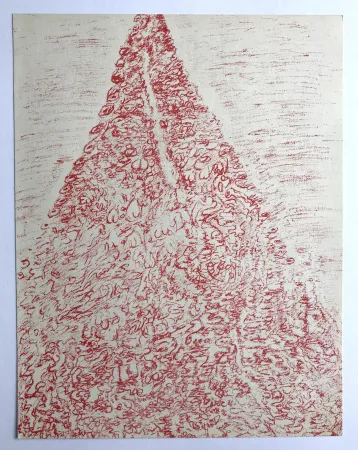 石版画 Michaux - Zincographie originale pour XXe siècle