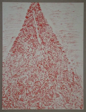 版画 Michaux - Zincographie pour XXe Siècle