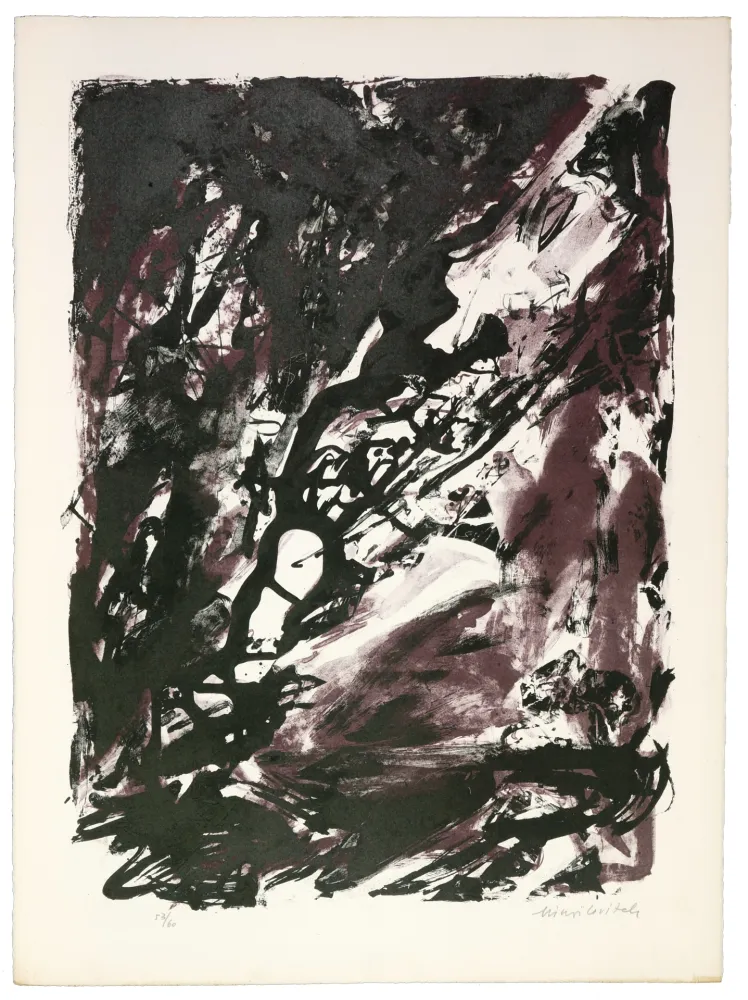 石版画 Mihailovitch - L'Orage