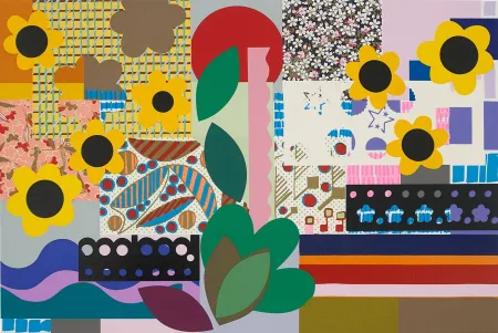 丝网印刷 Milhazes - Histórias Tropicais II