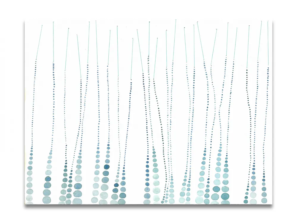 无技术 Miller - Blue Water Dots