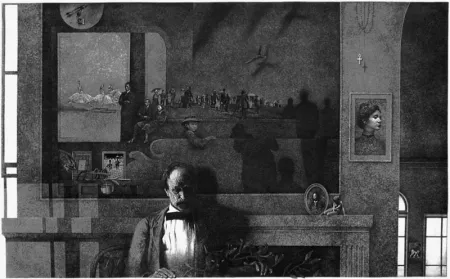 蚀刻版画 Milton - Daylilies