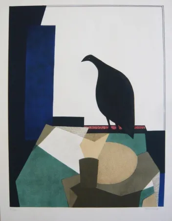 石版画 Minaux - Amour