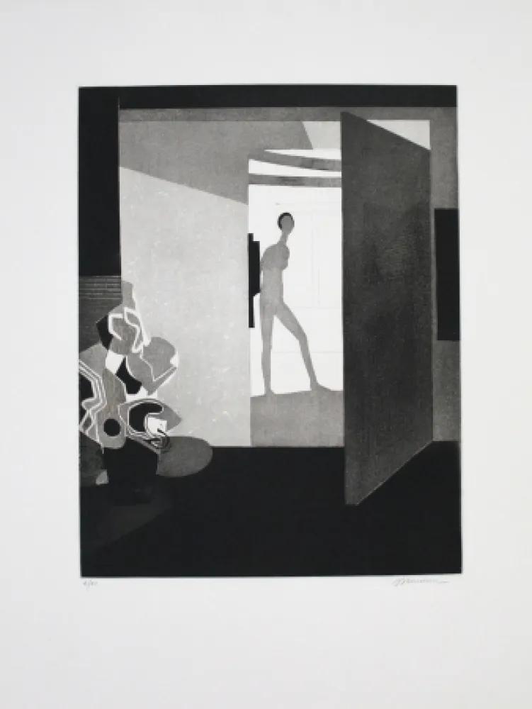 蚀刻飞尘法 Minaux - Contre jour