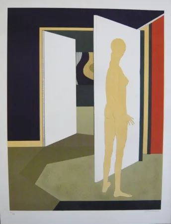 石版画 Minaux - Vénus