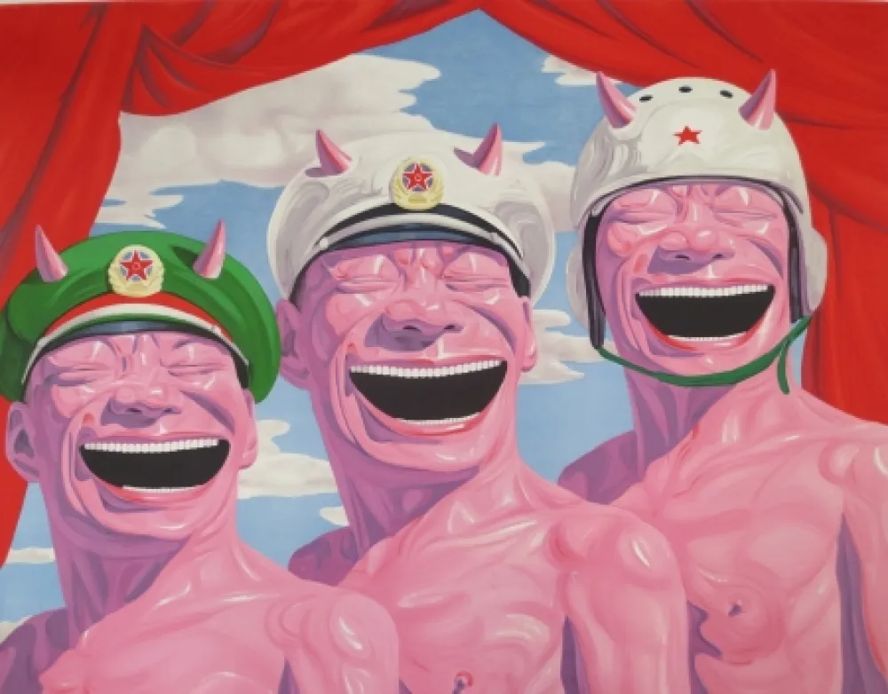 石版画 Minjun - Sans titre