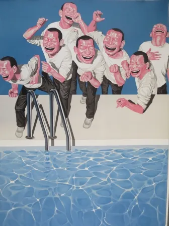 石版画 Minjun - Sans titre