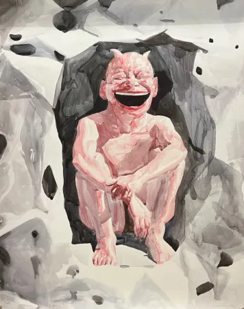 石版画 Minjun - Smile-ISM , nº 26