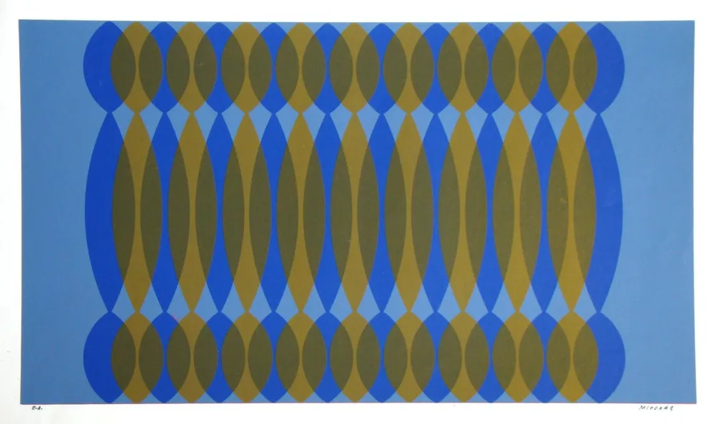 丝网印刷 Miodrag - Composition Kinetic