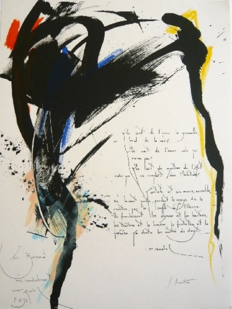 石版画 Miotte - Arrabal