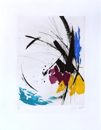 蚀刻版画 Miotte - Composition I I