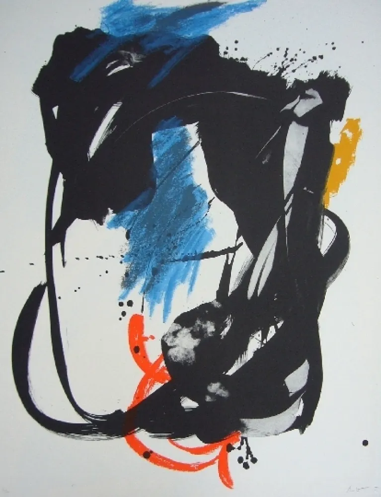 石版画 Miotte - Concept hieratique