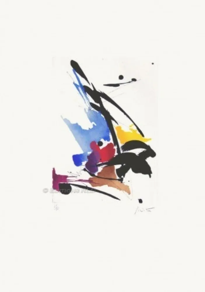 版画 Miotte - Filigrane