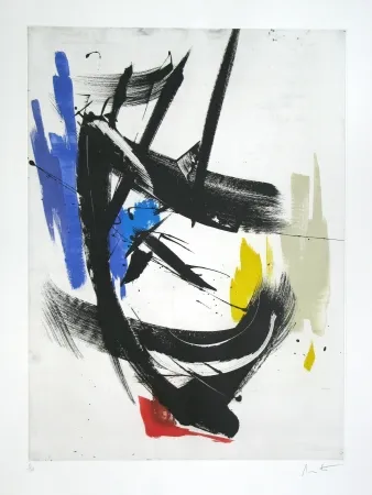 蚀刻版画 Miotte - L'éclatement I