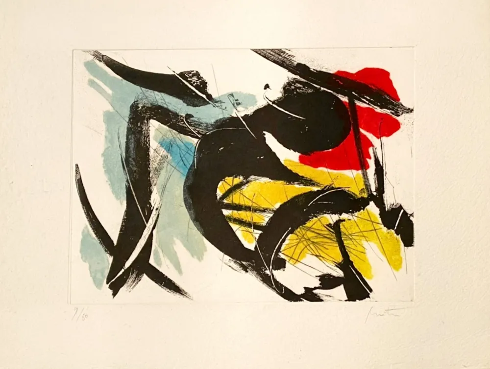 金刚砂版画 Miotte - Liberté