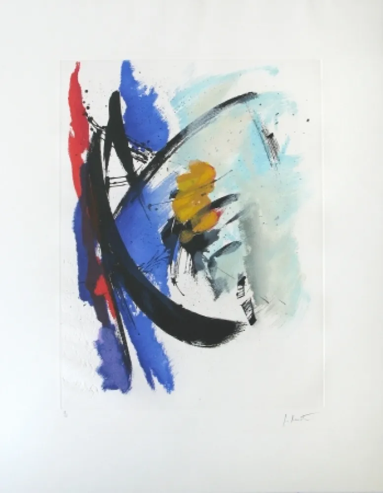 蚀刻版画 Miotte - Oblique Marine