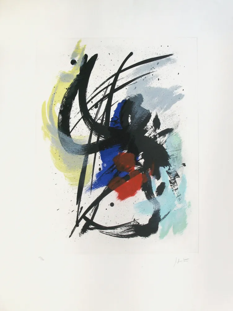 蚀刻版画 Miotte - Pierre noir