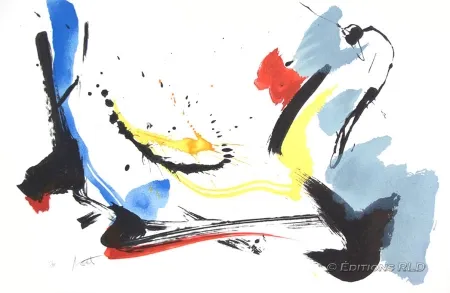 石版画 Miotte - Poétique