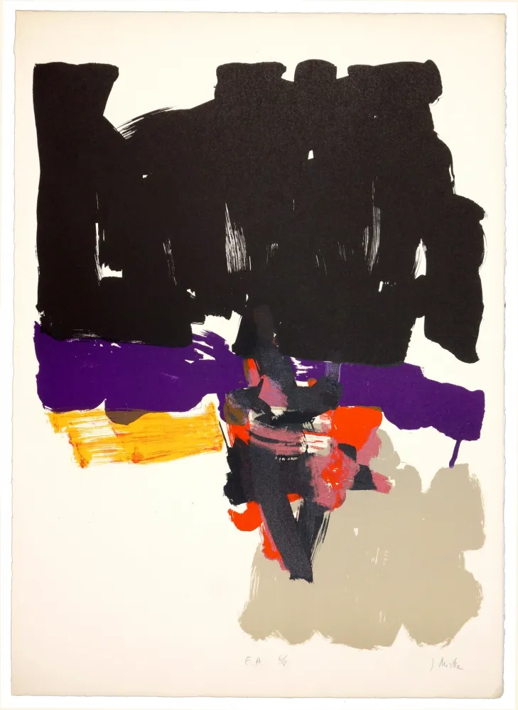 石版画 Miotte - Sans titre