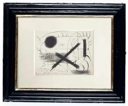 石版画 Miró - 1 (First Lithographic piece ever known)