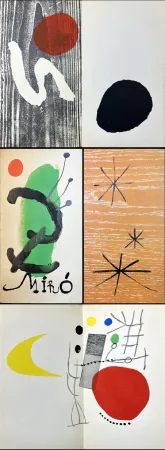 插图书 Miró - À Toute Épreuve. Catalogue Berrgruen 1958. (Pochoirs.