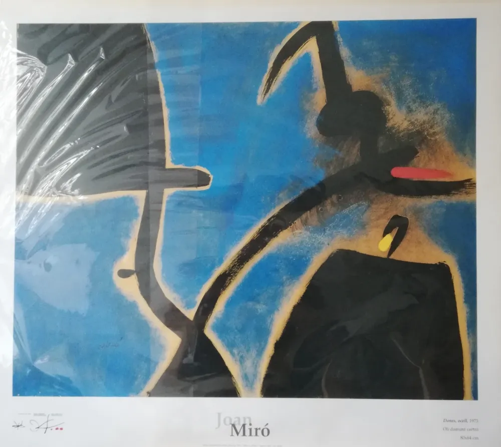 胶版印刷 Miró - Affiche