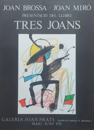海报 Miró - Affiche d'exposition Tres Joans, 1978