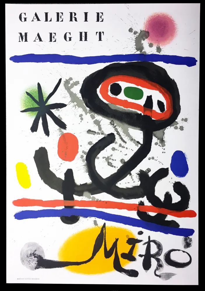 海报 Miró - Affiche originale 