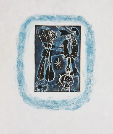 版画 Miró - Anti-Platon (D. 316)