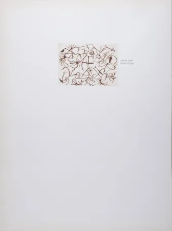 版画 Miró - Astres et Danseurs