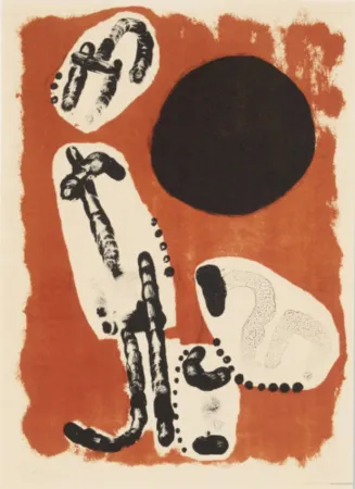 石版画 Miró - Astrologie I