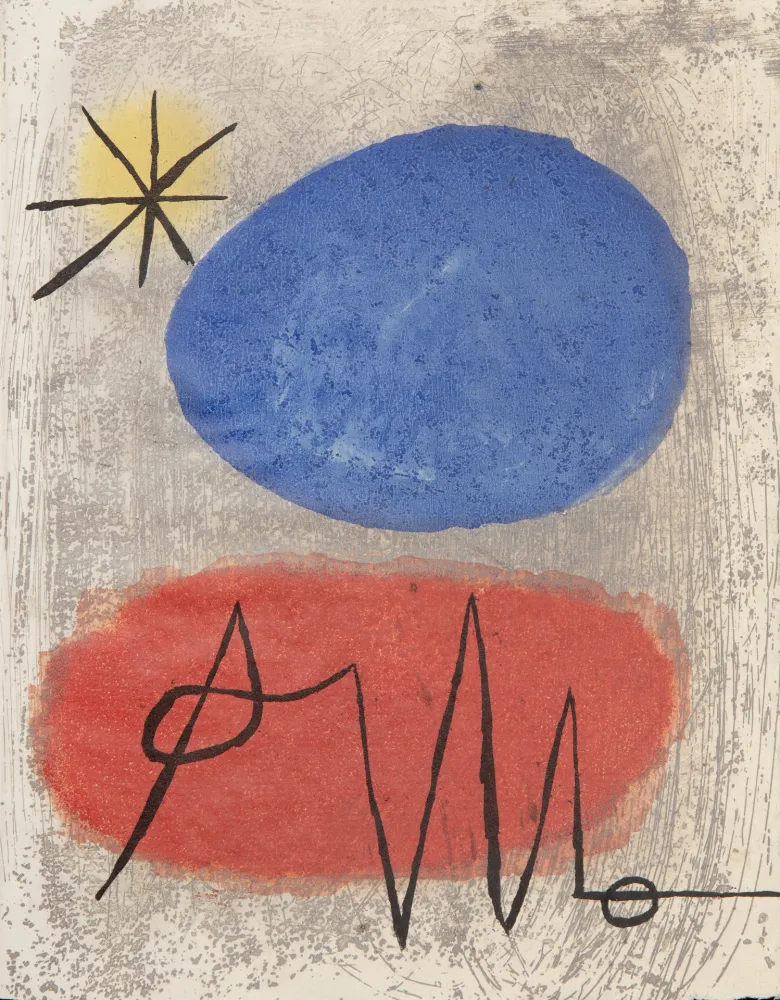 蚀刻飞尘法 Miró - Bagatelles Vegetales