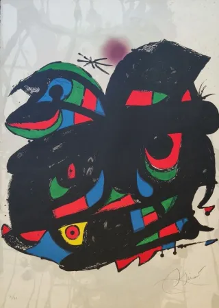 石版画 Miró - Barcelona 