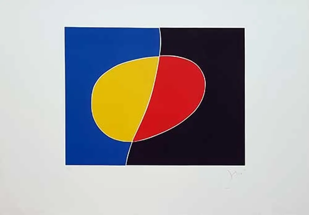 版画 Miró - Cantic del Sol