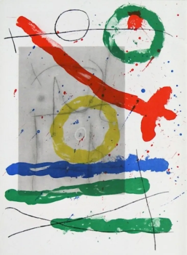 石版画 Miró - Cartons pg.22