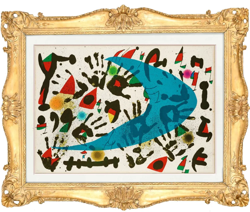 石版画 Miró - Claca.