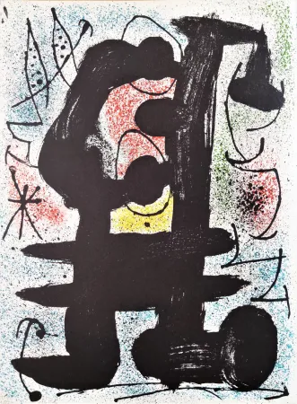 石版画 Miró - Composition