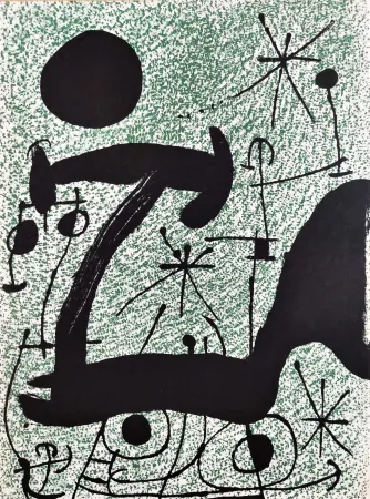石版画 Miró - Composition