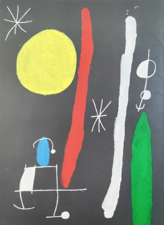 石版画 Miró - Composition